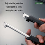 2 PCS 2 in 1 Apriscatole retrattile Apribottiglie per birra, Retractable Can Opener