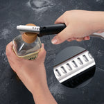 2 PCS 2 in 1 Apriscatole retrattile Apribottiglie per birra, Retractable Can Opener