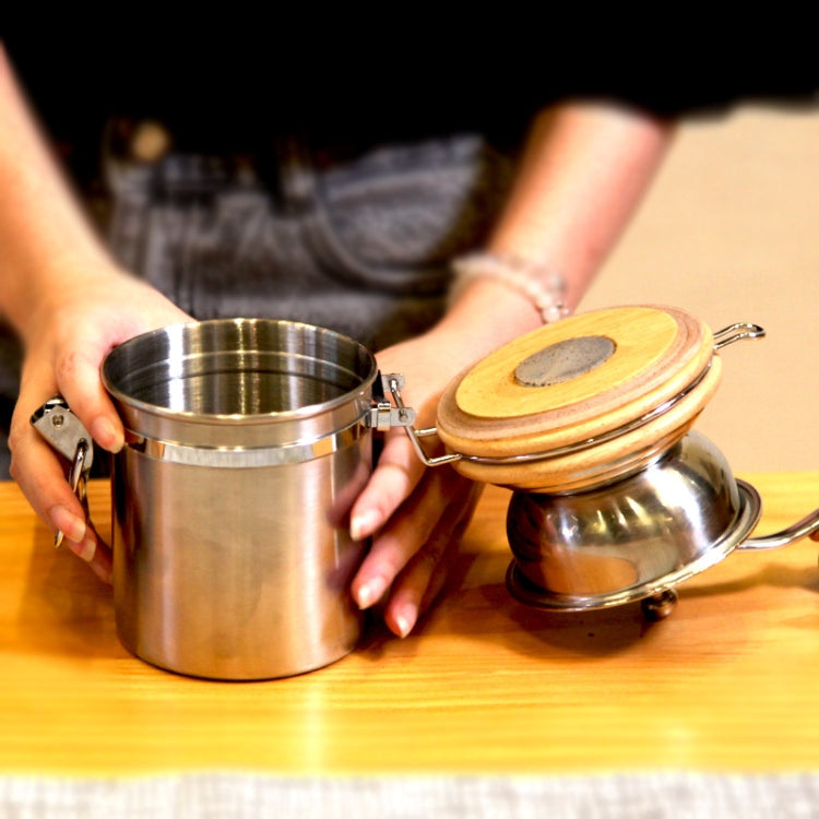 Macinacaffè a manovella in acciaio inossidabile per uso domestico, Hand Crank
