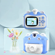 KX01-1 Fotocamera digitale per bambini a colori Smart Photo e Video senza scheda di memoria, KX01-1 (Pink+White), KX01-1 (Blue+White), KX01-1 (Green+White), KX01-1 (Blue+Yellow)