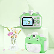 KX01-1 Fotocamera digitale per bambini a colori Smart Photo e Video senza scheda di memoria, KX01-1 (Pink+White), KX01-1 (Blue+White), KX01-1 (Green+White), KX01-1 (Blue+Yellow)