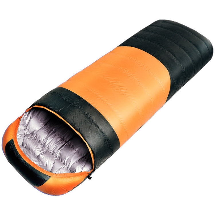Sacco a pelo in cotone con riscaldamento elettrico USB Regolazione della temperatura a 3 velocità, (180+30)x75cm Blue, (180+30)x75cm Orange