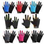 1 paio QX0008 Protezione solare per esterni Guanti da pesca a due dita esposti antiscivolo, Free Size