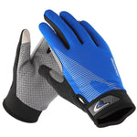 1 paio QX0002 Touch screen per protezione solare sportiva Guanti da ciclismo antiurto resistenti all'usura antiscivolo, L