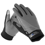 1 paio QX0002 Touch screen per protezione solare sportiva Guanti da ciclismo antiurto resistenti all'usura antiscivolo, L