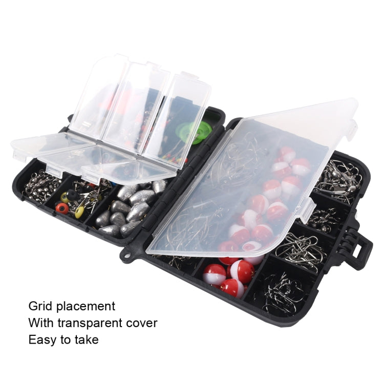 263 PCS / Set T0196 Pesca Piccoli accessori Attrezzatura da pesca su roccia galleggiante a forma di palla, 263 PCS / Set T0196