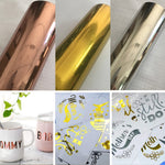 Adesivo per auto adesivo per tazza autoadesivo in metallo lucido con pellicola in vinile, Gold 30cm x 100cm, Gold 30cm x 150cm, Silver 30cm x 100cm, Silver 30cm x 150cm, Rose Gold 30cm x 100cm, Rose Gold 30cm x 150cm