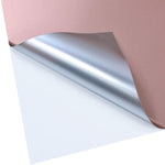 Adesivo autoadesivo in metallo opaco con scritta in vinile, adesivo per tazza, adesivo per auto, 30x100cm, 30x150cm