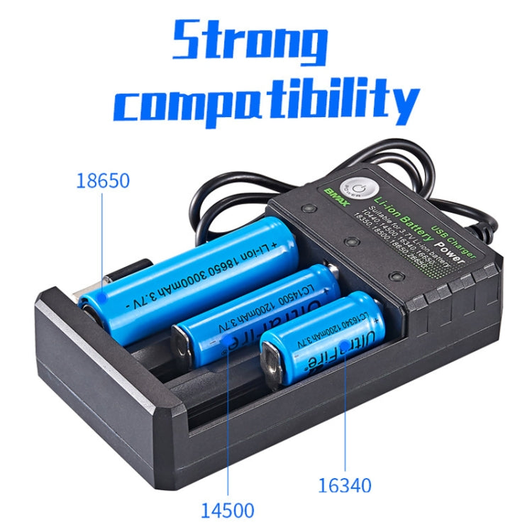 Caricabatterie BMAX 3 Slot per Batterie Li-ion 3,7-4,2V