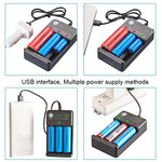 Caricabatterie BMAX 3 Slot per Batterie Li-ion 3,7-4,2V
