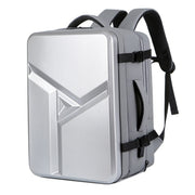 Zaino rigido espandibile impermeabile di grande capacità con foro di ricarica USB, 161 Light Grey, 161 Black, 161 Dark Gray, 162 Black, 162 Deep Gray, 162 Light Gray