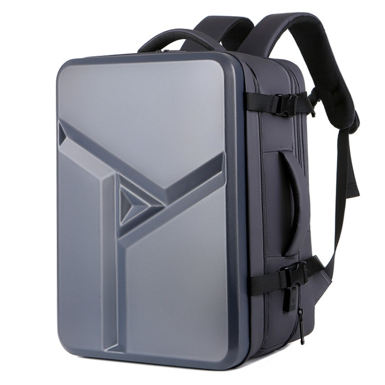 Zaino rigido espandibile impermeabile di grande capacità con foro di ricarica USB, 161 Light Grey, 161 Black, 161 Dark Gray, 162 Black, 162 Deep Gray, 162 Light Gray
