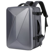 Zaino rigido espandibile impermeabile di grande capacità con foro di ricarica USB, 161 Light Grey, 161 Black, 161 Dark Gray, 162 Black, 162 Deep Gray, 162 Light Gray