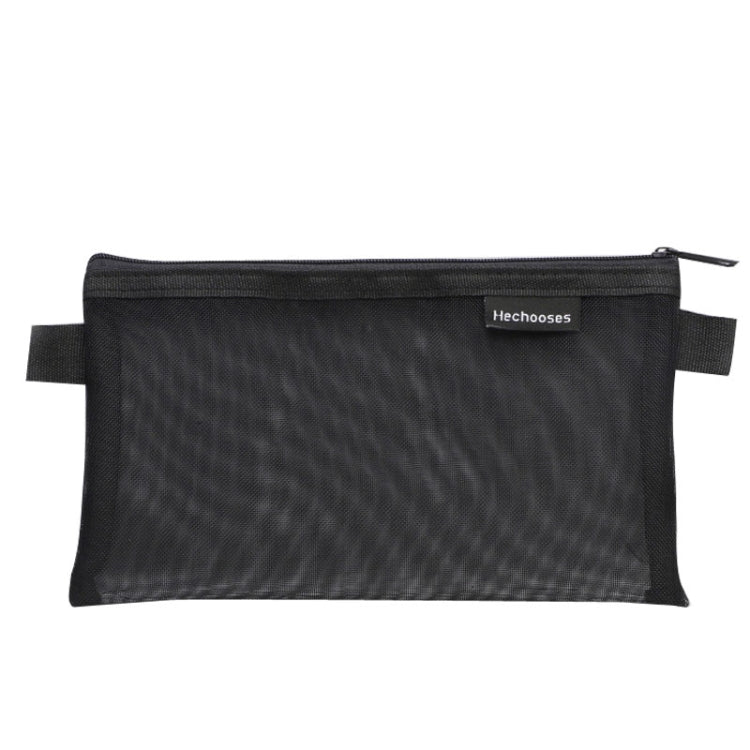10PCS Hechooses D033 Borsa per penna portatile per esami in rete trasparente, stile:, Square (Black), Square (White), Square (Gray), Square (Pink), Square (Blue), Square (Green), Triangle (Black), Triangle (White), Triangle (Gray), Triangle (Pink)     ...