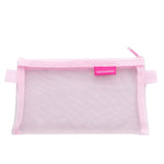 10PCS Hechooses D033 Borsa per penna portatile per esami in rete trasparente, stile:, Square (Black), Square (White), Square (Gray), Square (Pink), Square (Blue), Square (Green), Triangle (Black), Triangle (White), Triangle (Gray), Triangle (Pink)     ...