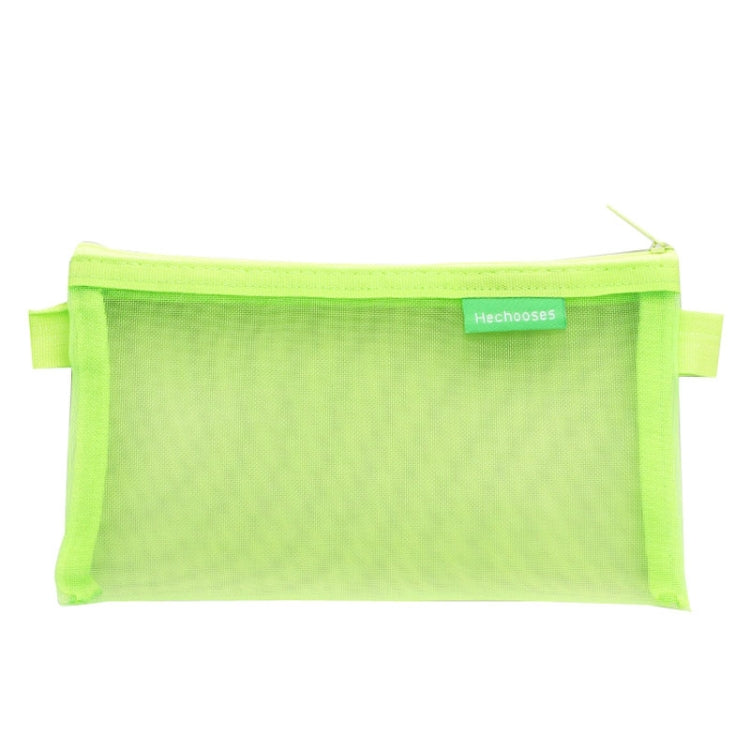 10PCS Hechooses D033 Borsa per penna portatile per esami in rete trasparente, stile:, Square (Black), Square (White), Square (Gray), Square (Pink), Square (Blue), Square (Green), Triangle (Black), Triangle (White), Triangle (Gray), Triangle (Pink)     ...