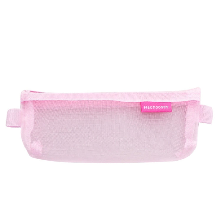 10PCS Hechooses D033 Borsa per penna portatile per esami in rete trasparente, stile:, Square (Black), Square (White), Square (Gray), Square (Pink), Square (Blue), Square (Green), Triangle (Black), Triangle (White), Triangle (Gray), Triangle (Pink)     ...