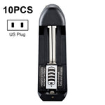 Caricabatterie singolo slot BMAX 18650 EU/US Plug