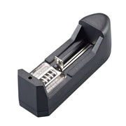 10 PCS Alimentatore a inserimento diretto a slot singolo BMAX 18650 Caricabatteria al litio, Single Slot EU Plug(Black), Single Slot US Plug(Black)