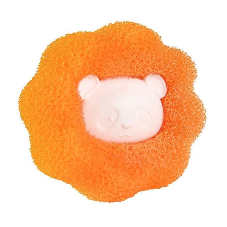 20 PCS Lavatrice Sfera per bucato Decontaminazione Depilazione Sfera di pulizia anti-avvolgimento, Bear Blue, Bear Orange