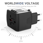 Convertitore USB da viaggio 4 porte universale BMAX 199-04U