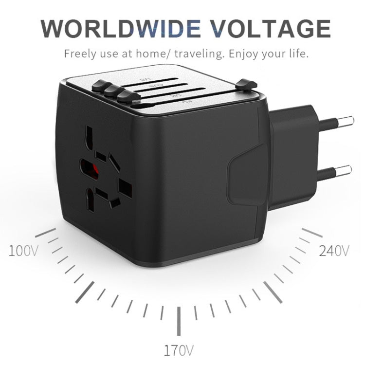 Convertitore USB da viaggio 4 porte universale BMAX 199-04U