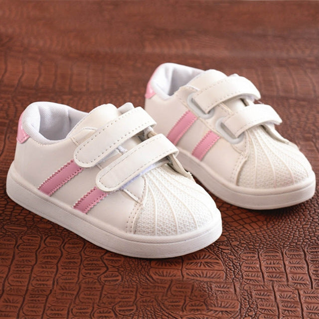Scarpe casual da ginnastica Shell Head per bambini, 21, 22, 25, 26, 27, 28