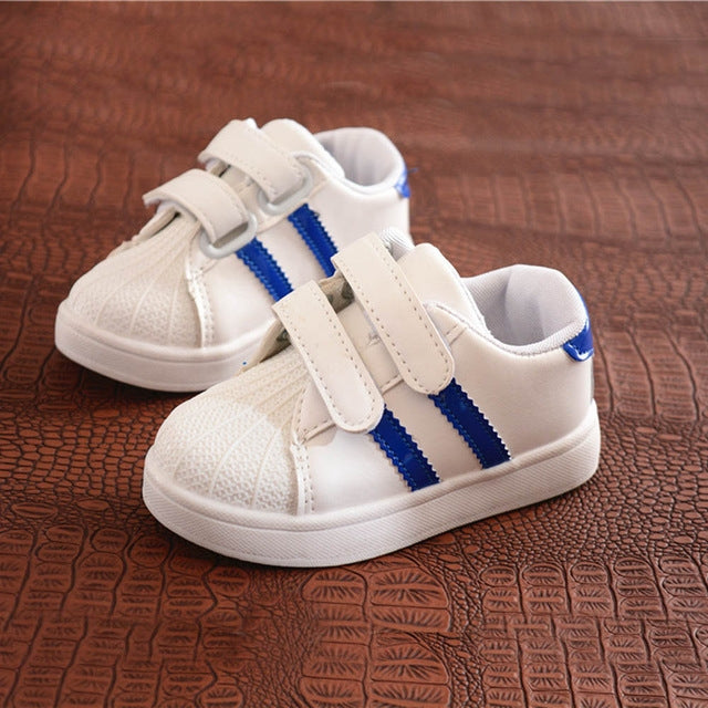 Scarpe casual da ginnastica Shell Head per bambini, 21, 22, 25, 26, 27, 28