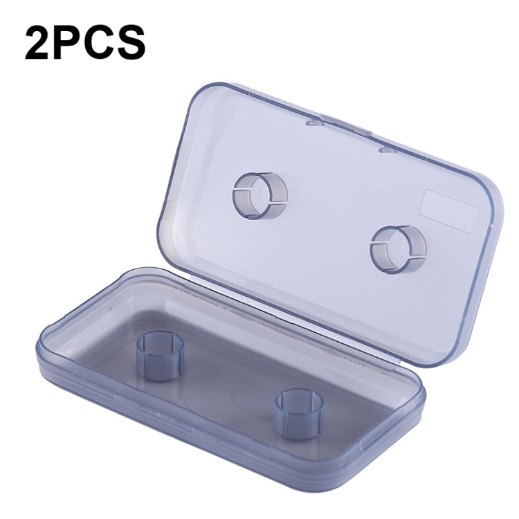 2 PCS Comoda linea di pesca Scatola della linea principale Forniture per attrezzi da pesca, stile:, 2 Axle Box Without Axle, 2 Axle Box With Foam Axle, 4 Axle Box Without Axle, 4 Axle Box With Foam Axle, 6 Axle Box Without Axle, 6 Axle Box With Foam Axle