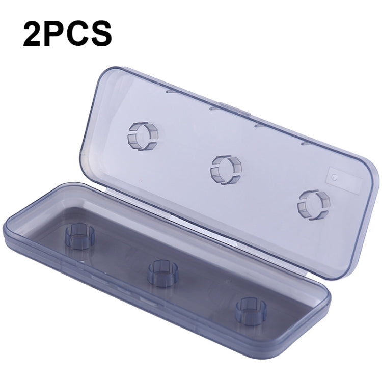 2 PCS Comoda linea di pesca Scatola della linea principale Forniture per attrezzi da pesca, stile:, 2 Axle Box Without Axle, 2 Axle Box With Foam Axle, 4 Axle Box Without Axle, 4 Axle Box With Foam Axle, 6 Axle Box Without Axle, 6 Axle Box With Foam Axle