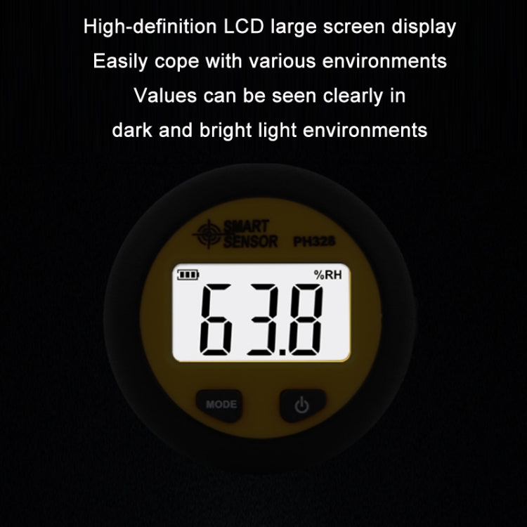 Misuratore PH 328 acidità e umidità suolo con display LCD