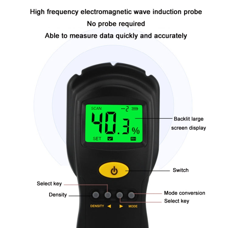 Tester umidità legno Smart Sensor AS981 4,5V
