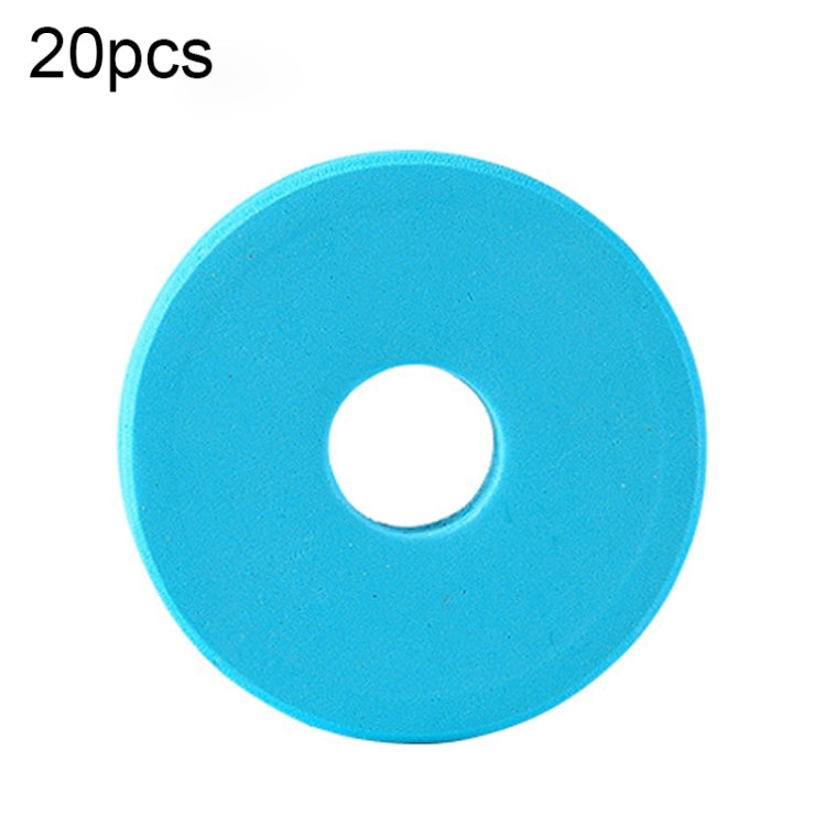 100 PCS ZX07 Bobina principale in schiuma rinforzata con mulinello da pesca, Foam Main Spool Blue, Foam Main Spool Yellow