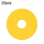 100 PCS ZX07 Bobina principale in schiuma rinforzata con mulinello da pesca, Foam Main Spool Blue, Foam Main Spool Yellow