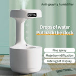 W1 LED Smart Display Umidificatore a goccia d'acqua antigravitazionale, W1