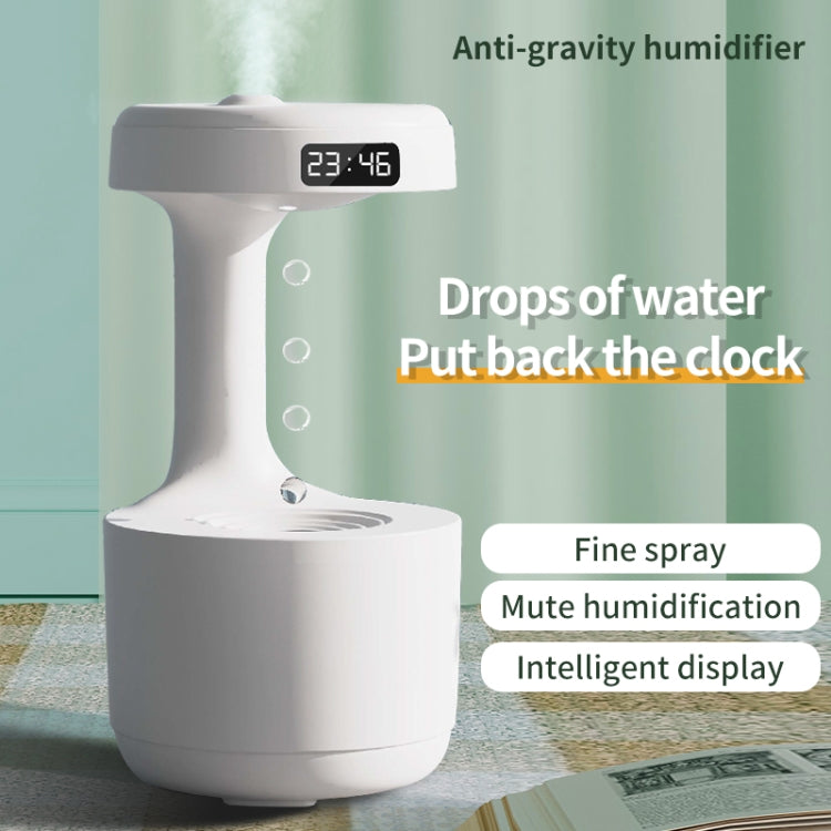 W1 LED Smart Display Umidificatore a goccia d'acqua antigravitazionale, W1