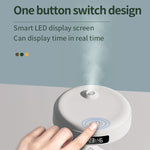 W1 LED Smart Display Umidificatore a goccia d'acqua antigravitazionale, W1