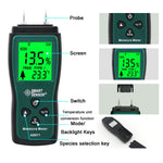 Tester umidità legno Smart Sensor AS971 4,5V