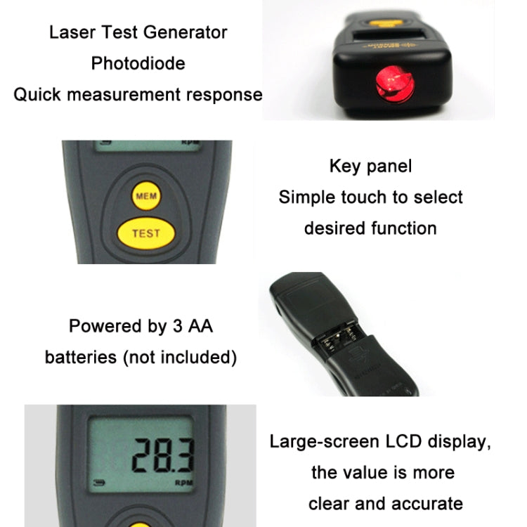 Misuratore velocità con display LED Smart Sensor AR926