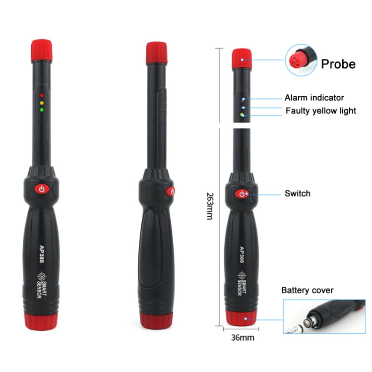 Rilevatore perdite gas combustibile Smart Sensor AP388