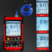 Tester per cavi di rete regolabile ricaricabile Wire Tracker Tester per cavi POE, ET616 (Red), ET618 (Red), ET616, ET618