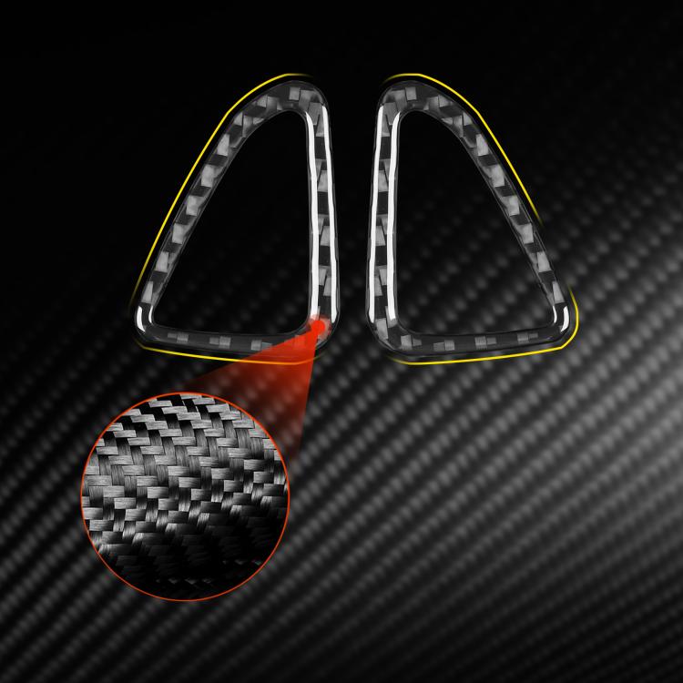 Adesivi per prese d'aria delle portiere dell'auto, set da 2 pezzi, per Chevrolet Corvette C8.