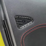 Adesivi per prese d'aria delle portiere dell'auto, set da 2 pezzi, per Chevrolet Corvette C8.