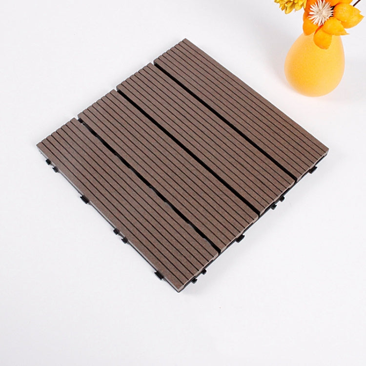Pavimento per giunzioni anticorrosione impermeabile in legno di plastica per esterni, Coffee, Grey, Apricot Yellow, Tea Color, Rosewood, Black