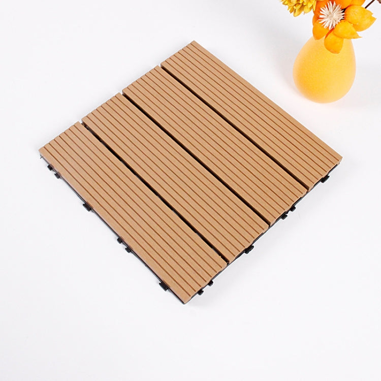 Pavimento per giunzioni anticorrosione impermeabile in legno di plastica per esterni, Coffee, Grey, Apricot Yellow, Tea Color, Rosewood, Black