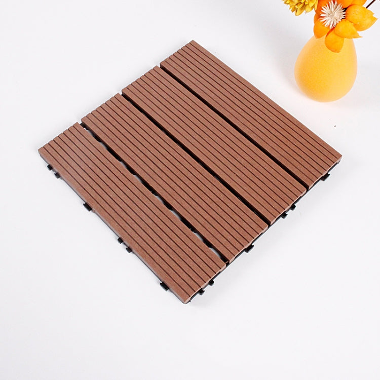 Pavimento per giunzioni anticorrosione impermeabile in legno di plastica per esterni, Coffee, Grey, Apricot Yellow, Tea Color, Rosewood, Black