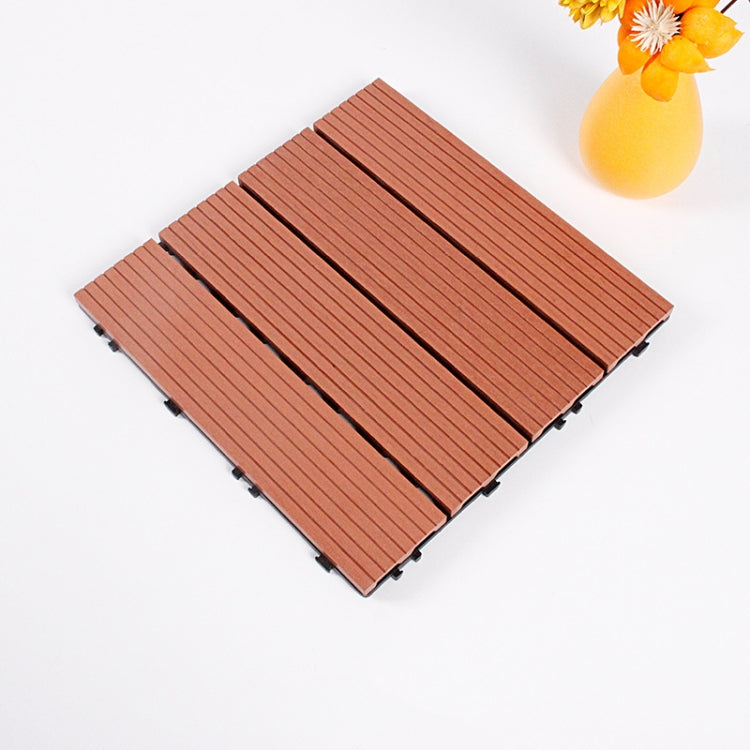 Pavimento per giunzioni anticorrosione impermeabile in legno di plastica per esterni, Coffee, Grey, Apricot Yellow, Tea Color, Rosewood, Black
