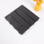 Pavimento per giunzioni anticorrosione impermeabile in legno di plastica per esterni, Coffee, Grey, Apricot Yellow, Tea Color, Rosewood, Black