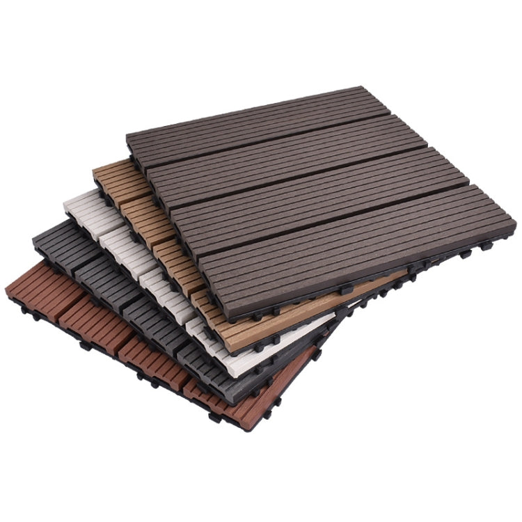Pavimento per giunzioni anticorrosione impermeabile in legno di plastica per esterni, Coffee, Grey, Apricot Yellow, Tea Color, Rosewood, Black