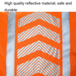 AYKRM AS6-007 Zaino da ciclismo Copertura impermeabile riflettente antipolvere, Fluorescent Red, Fluorescent Green